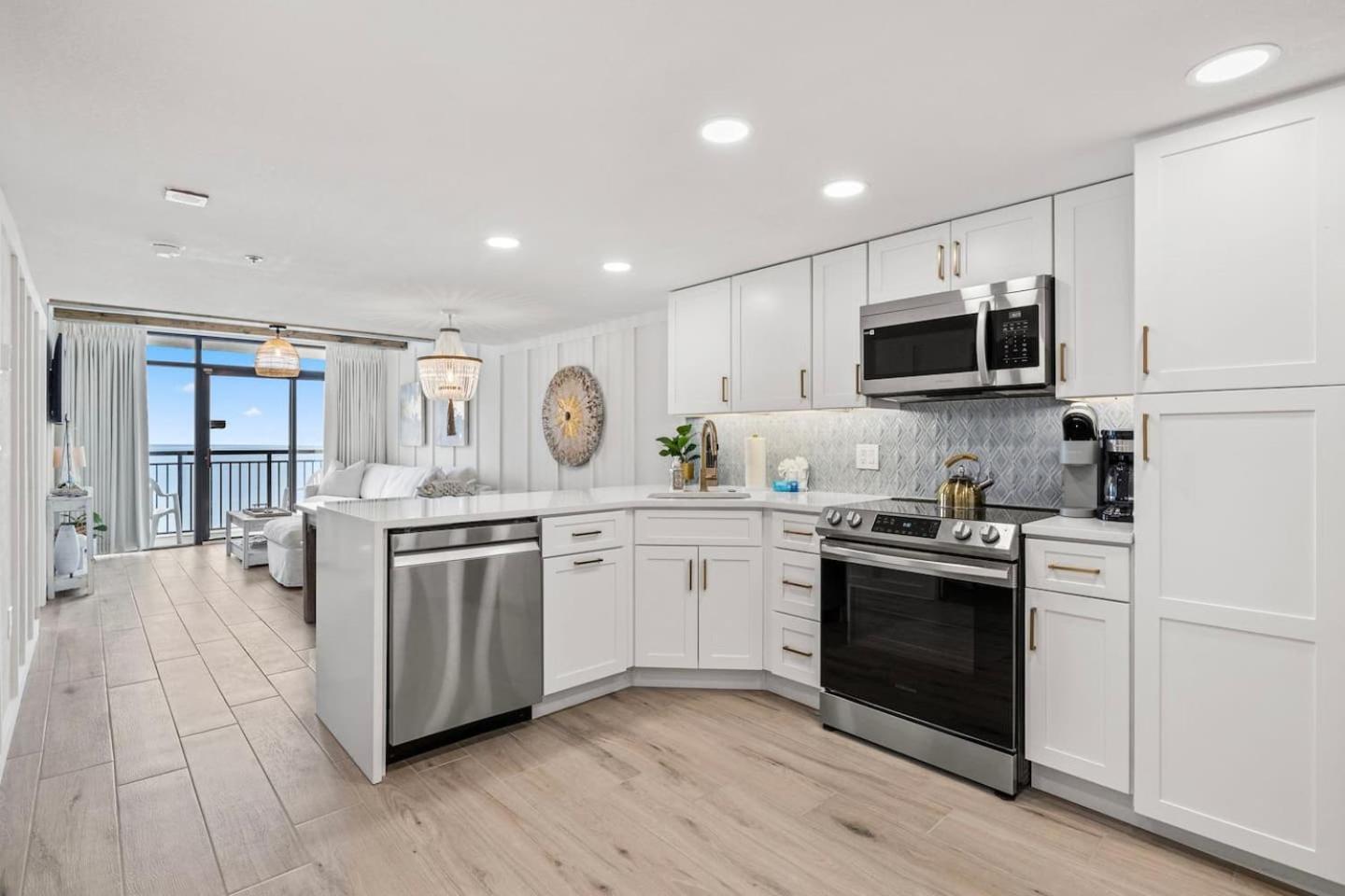 Luxury Ocean Front By Barefoot Landing Apartment เมอร์เทิลบีช ภายนอก รูปภาพ